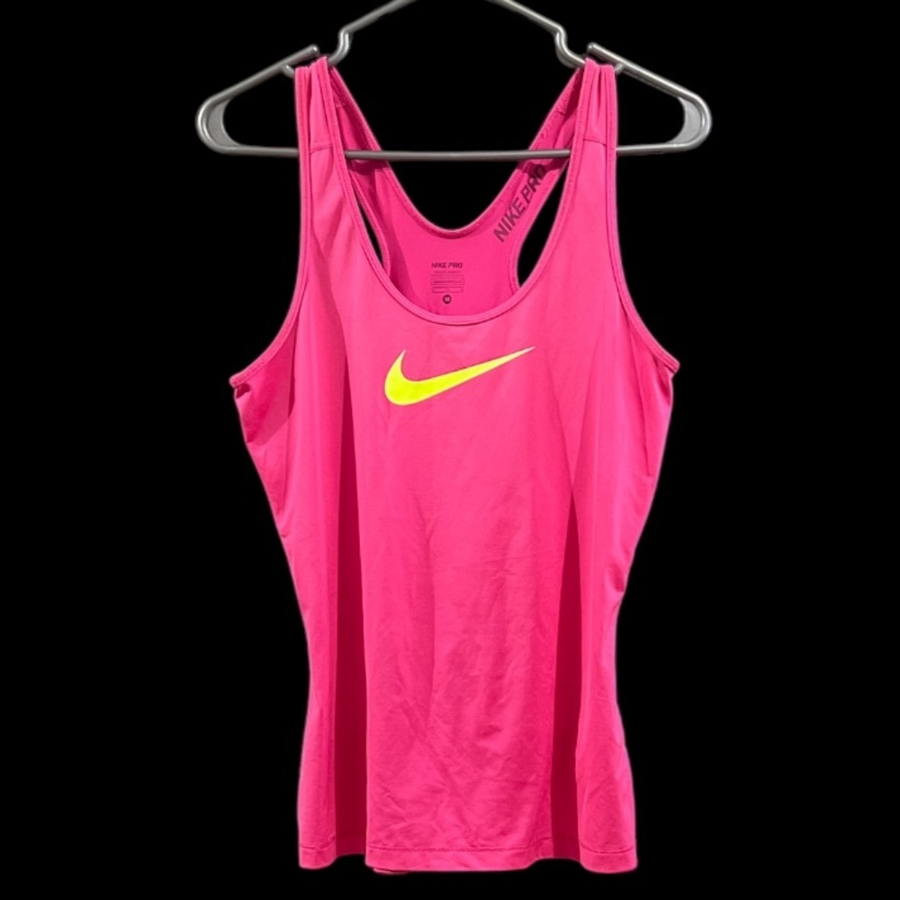 Nike Pro Sleeveless Exercise Top – Medium – Fuchsia Pink 🌈✨